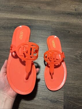 NWOB RALPH LAUREN JELLY SANDALS